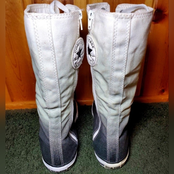 RARE Vintage Converse All Star Chuck Taylor X-HI Calf/Knee high Women 5.5 - Picture 4 of 11